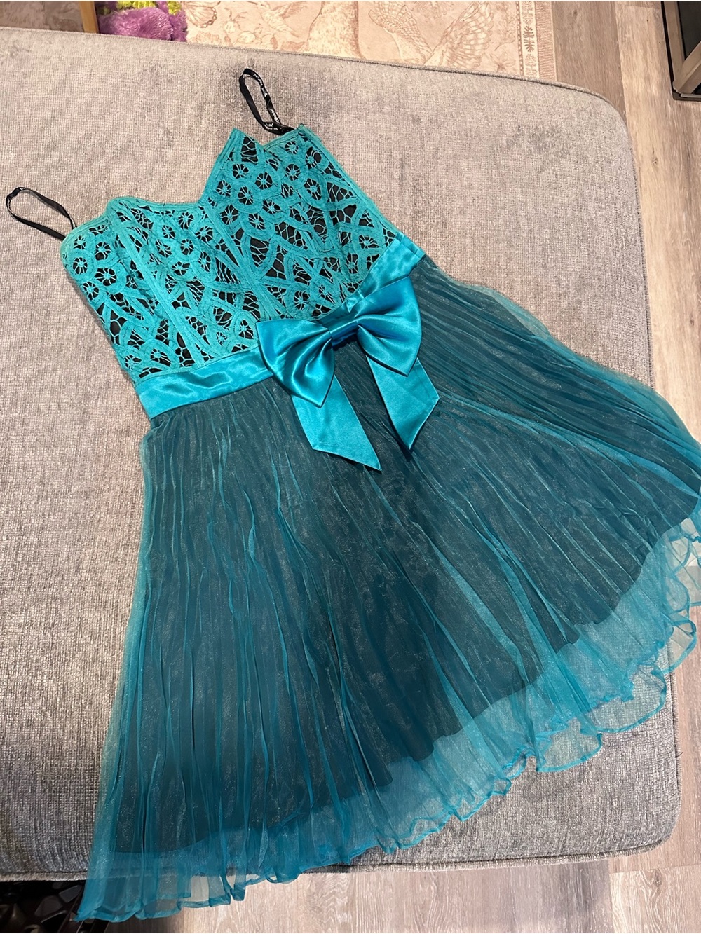 Betsey Johnson Tulle Teal Party dress
